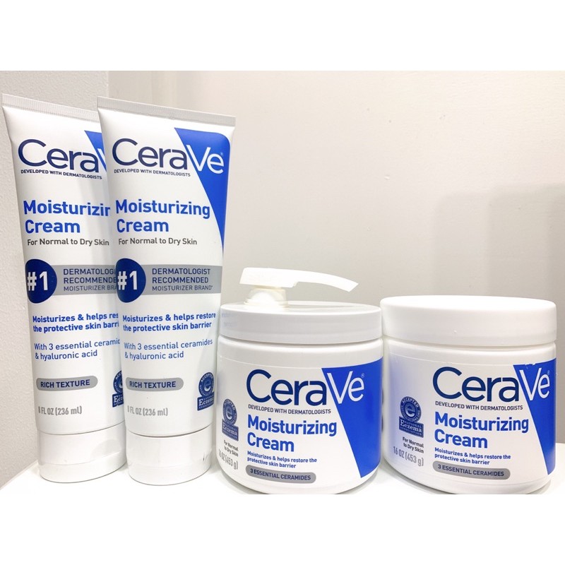 Kem dưỡng ẩm CeraVe Moisturizing Cream For Normal to Dry Skin 453g