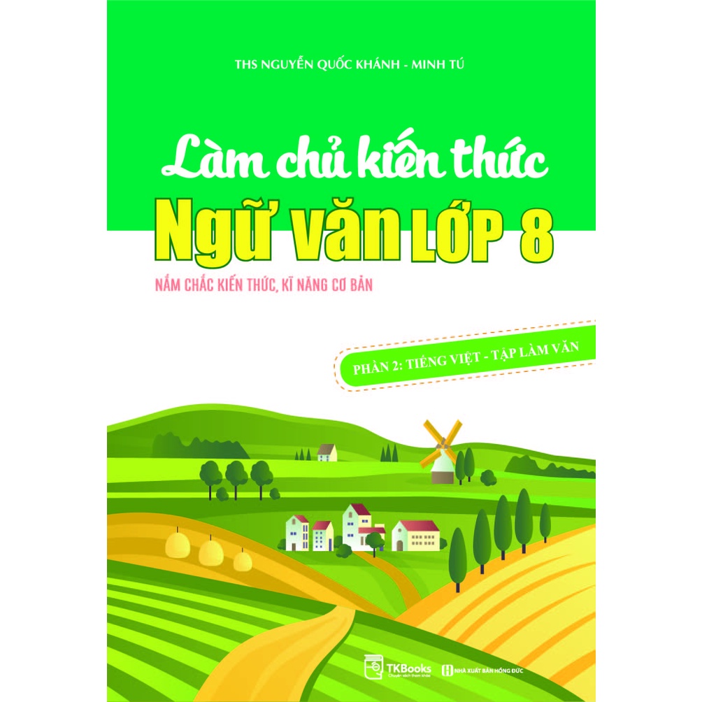 Sách - Combo Làm chủ kiến thức ngữ văn lớp 8