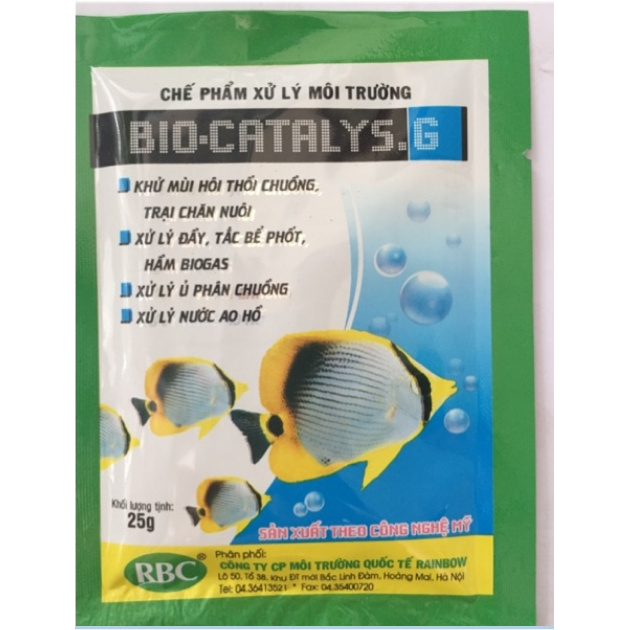 Chế Phẩm Xử Lý Môi Trường BIO-CATALYS (25gr)