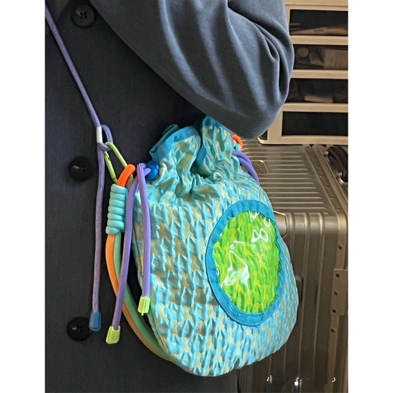 Túi Đeo Chéo Một Bên Vai Thiết Kế Hình Quả Trứng Phong Cách Mới 2022