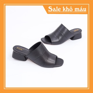 Guốc cao gót 3cm bản ngang pixie x624