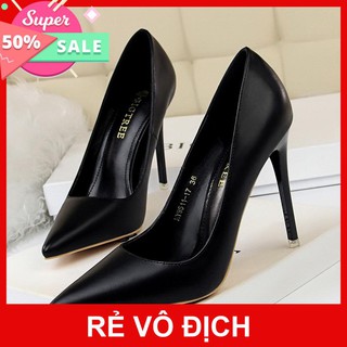 BH 6 tháng_Giày nữ cao cấp_Giày cao gót 7&10cm, hàng hiệu, siêu tôn dáng. Giày thời trang nữ gót nhọn mũi nhọn.