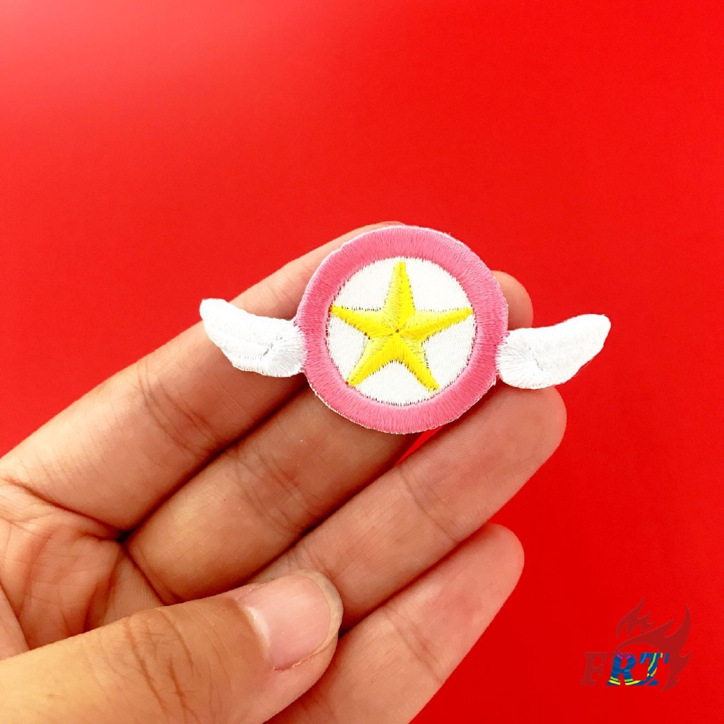 Miếng vải thêu hình kí hiệu thủ lãnh thẻ bài Sakura Series 02