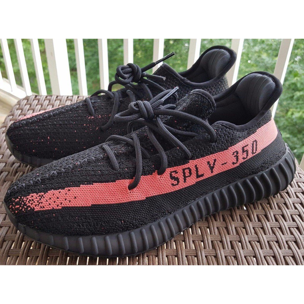 Giày Thể Thao Adidas Yeezy Boost 350 V2 Màu Đen Hồng Cá Tính