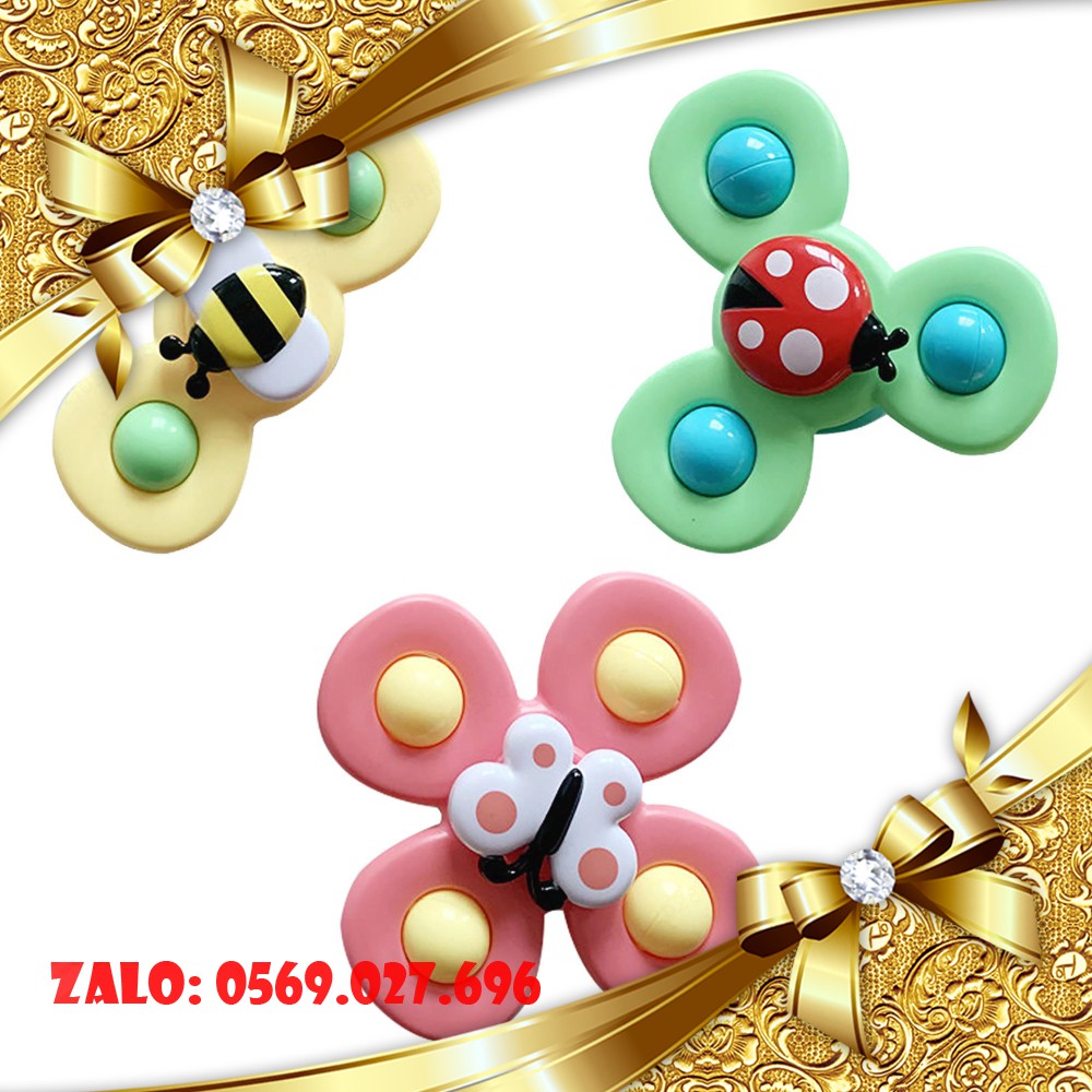 Con Quay Đồ Chơi Fidget Spinner Kiểu Dáng Hoạt Hình Cho Bé - Bé tập tự chơi 2021