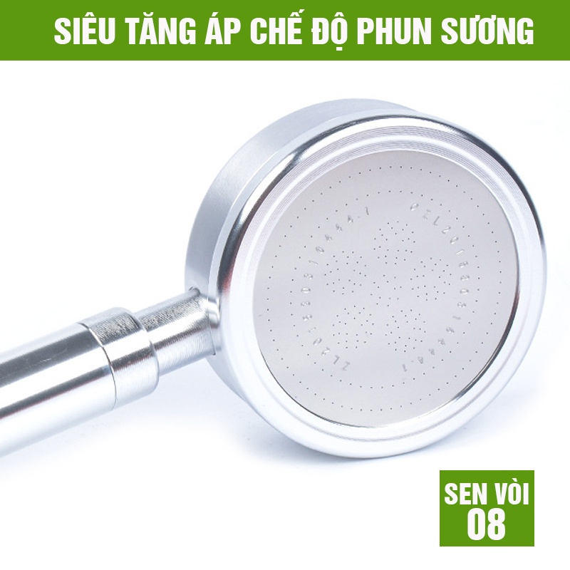 Sen vòi, bát sen, tay sen tắm tăng áp nhiều mã, đa dạng chế độ phun, phụ kiện nhà tắm Minh House