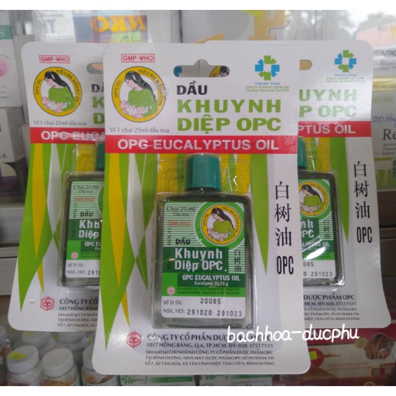 Dầu khuynh diệp OPC