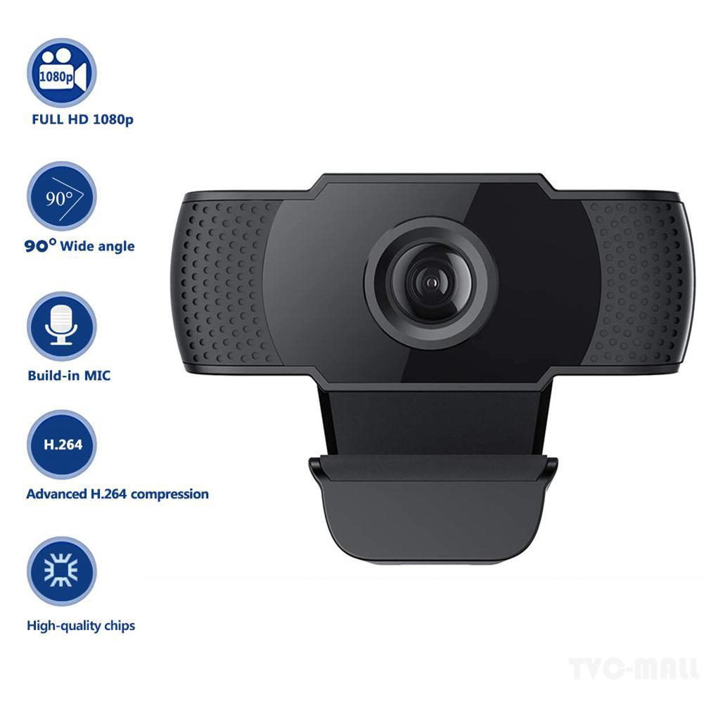 Webcam Hd 1080p Megapixels Có Micro Cho Máy Tính