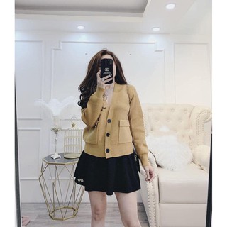 Áo Cardigan chất len ép cực đẹp mặc đi làm đi chơi Tết Noel GA-52