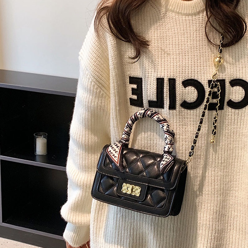 Túi đeo chéo IELGY hình vuông cỡ nhỏ thời trang cao cấp cho nữ