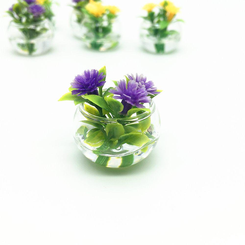 Mô Hình Chậu Cây Mini Trang Trí Nhà Búp Bê Tỉ Lệ 1: 12
