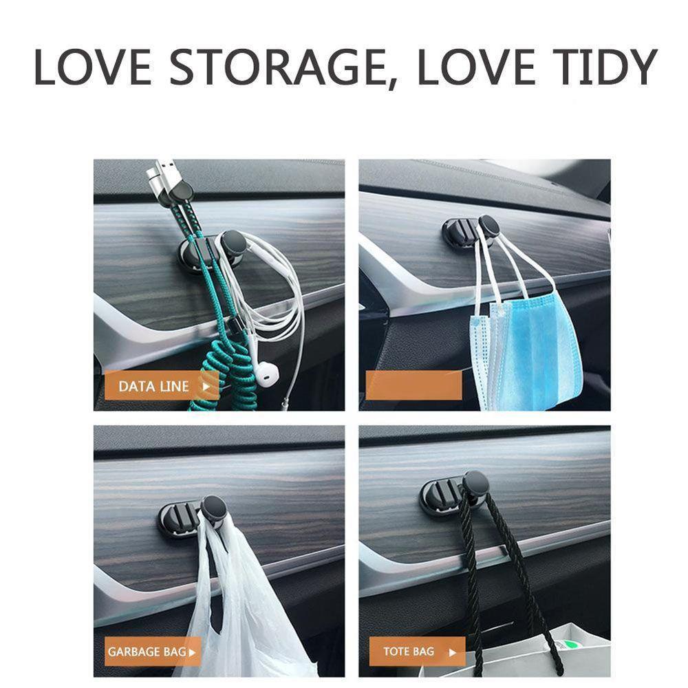 Móc Treo Vật Dụng Mini Gắn Tường Trang Trí Xe Hơi Chất Lượng Cao