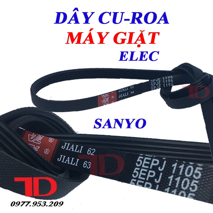 Dây curoa máy giặt cửa ngang