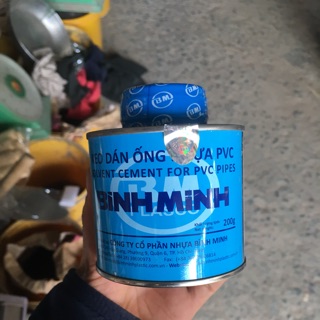 Keo dán ống nhựa pvc 200g BM