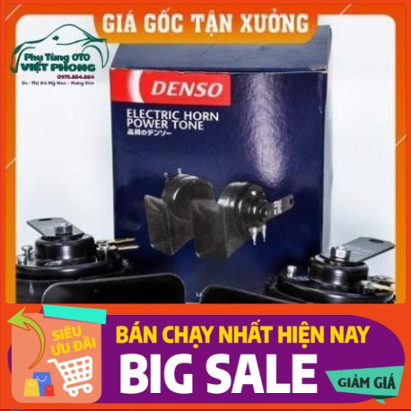 Còi sên Denso chính hãng Indonesia giắc bát đầy đủ - Có bán lẻ 1 cái