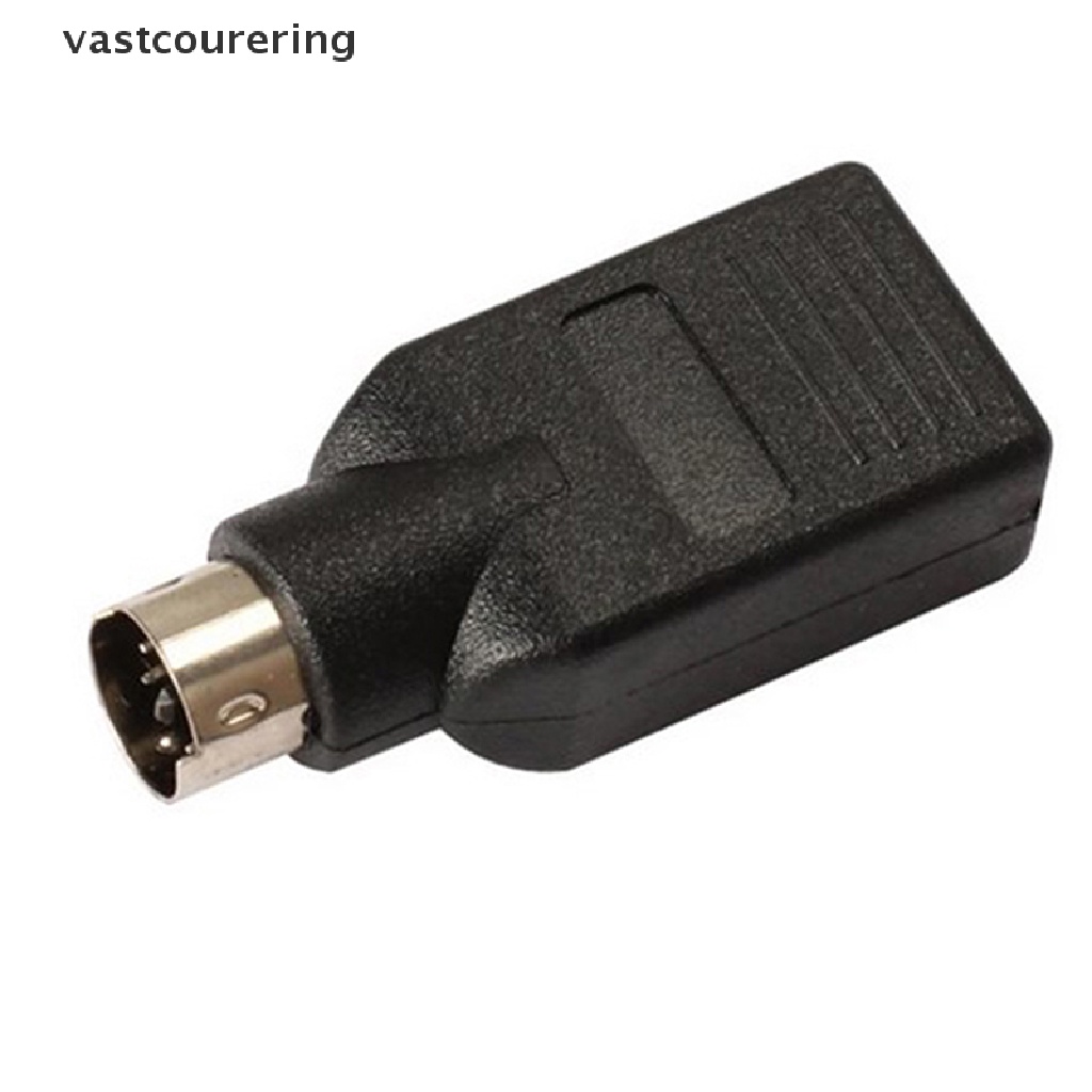 Vast USB To PS2 Adapter Cable Round Head Mouse And Keyboard Interface Converter EN