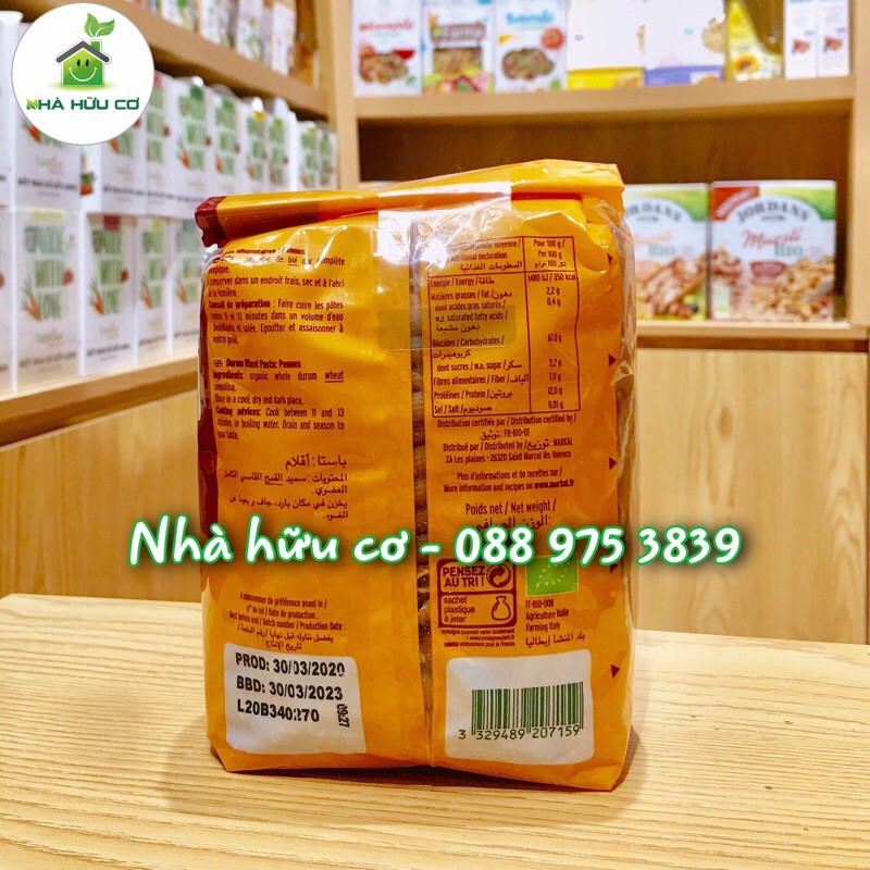 Mì ống Penne Lứt Hữu Cơ Markal 500gr - Date:22/5/2024