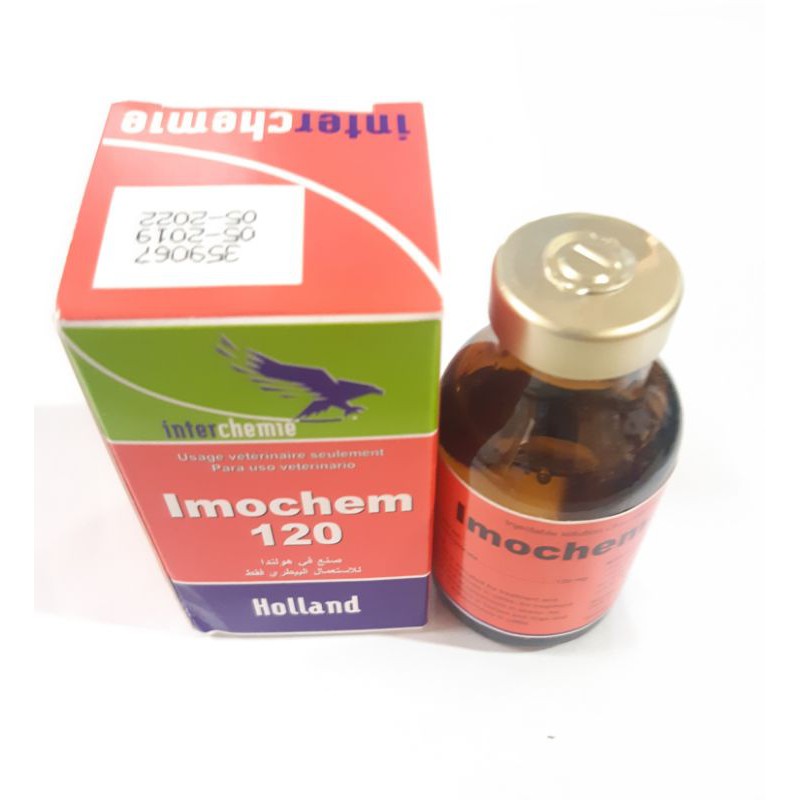 Imochem 20ml - phòng t.rị ký sinh trùng trên chó, mèo, gia súc