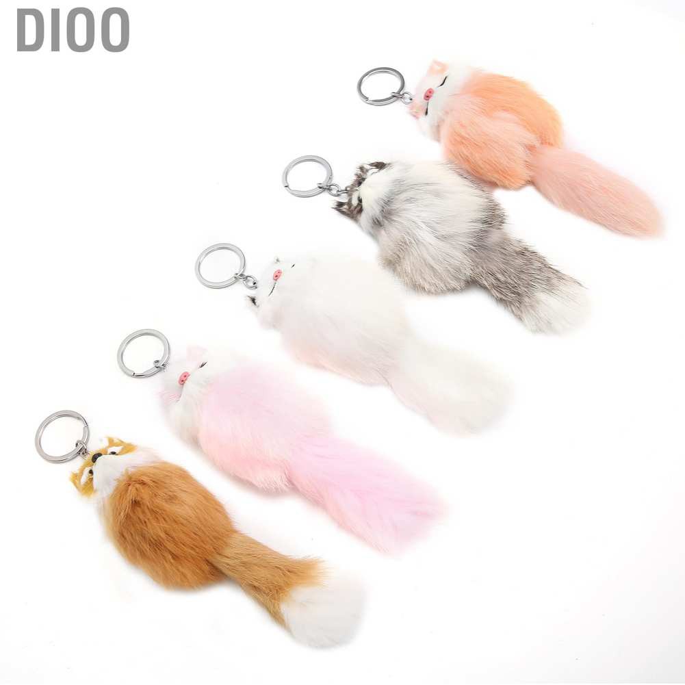 Set 5 Móc Khóa Hình Động Vật Dễ Thương