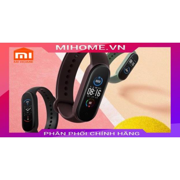 Đồng Hồ Xiaomi Mi Band 5 - Hàng Chính Hãng Mi Home