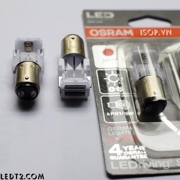 Mua Ngay .. [BH 5 năm] Đèn hậu (phanh, stop) Led Osram S25 P21/5 [SL: 1 Bóng]