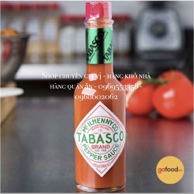 [GIÁ SỈ - DATE XA] SỐT ỚT TABASCO PEPPER SAUCE [HÀNG CHUẨN CÔNG TY] - 60ML