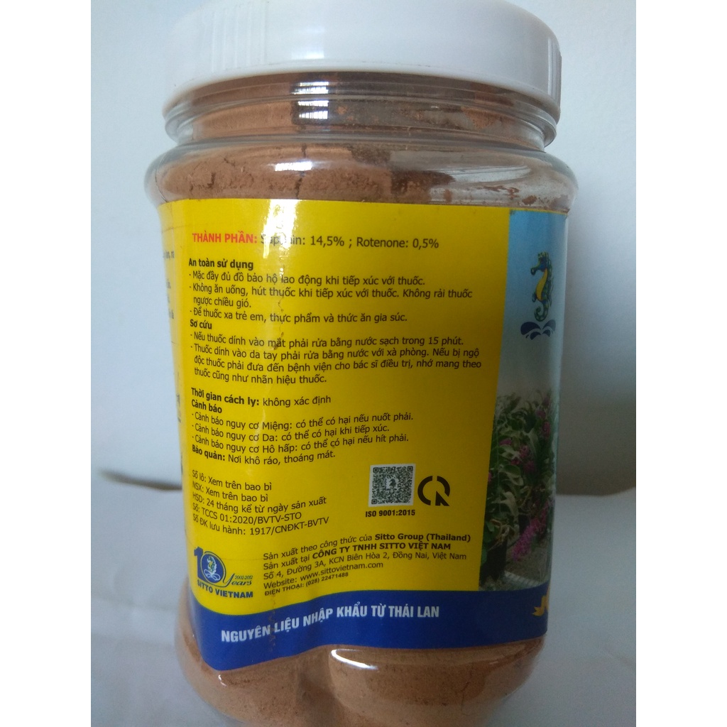 Sản phẩm SITTO-NIN trừ ốc tận gốc cả trong giá thể - chai 250 gram