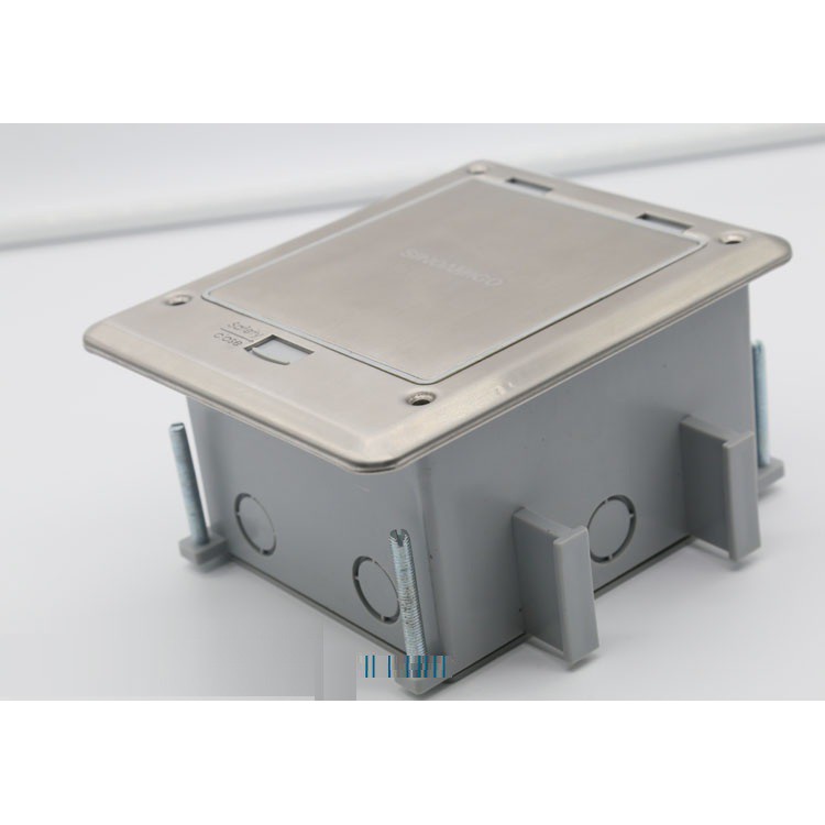 Ổ CẮM ÂM SÀN CHỐNG NƯỚC SINO AMIGO SOB-2SFC,