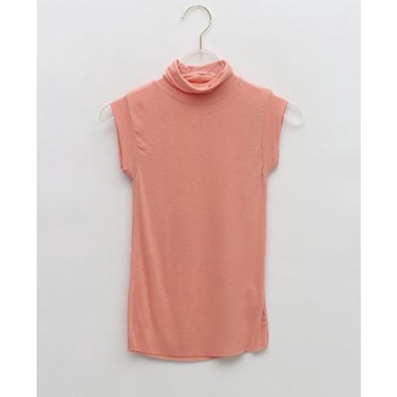 Áo Thun Sát Nách Cổ Lọ Trong Suốt Ôm Dáng Quyến Rũ Cho Nữ