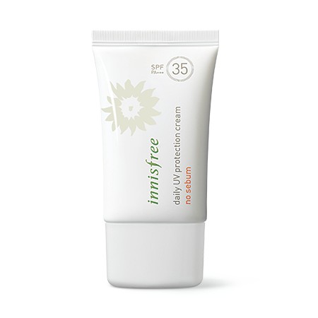 [Có bill] Kem chống nắng Innisfree Daily UV protection cream NO SEBUM SPF50 - PA+++