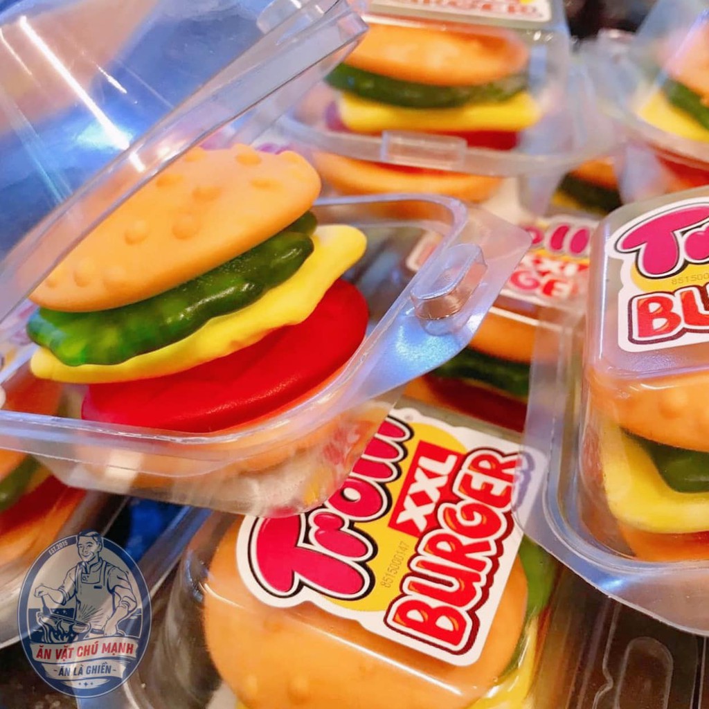 Kẹo Dẻo Trolli Hình Pizza/Hamburger