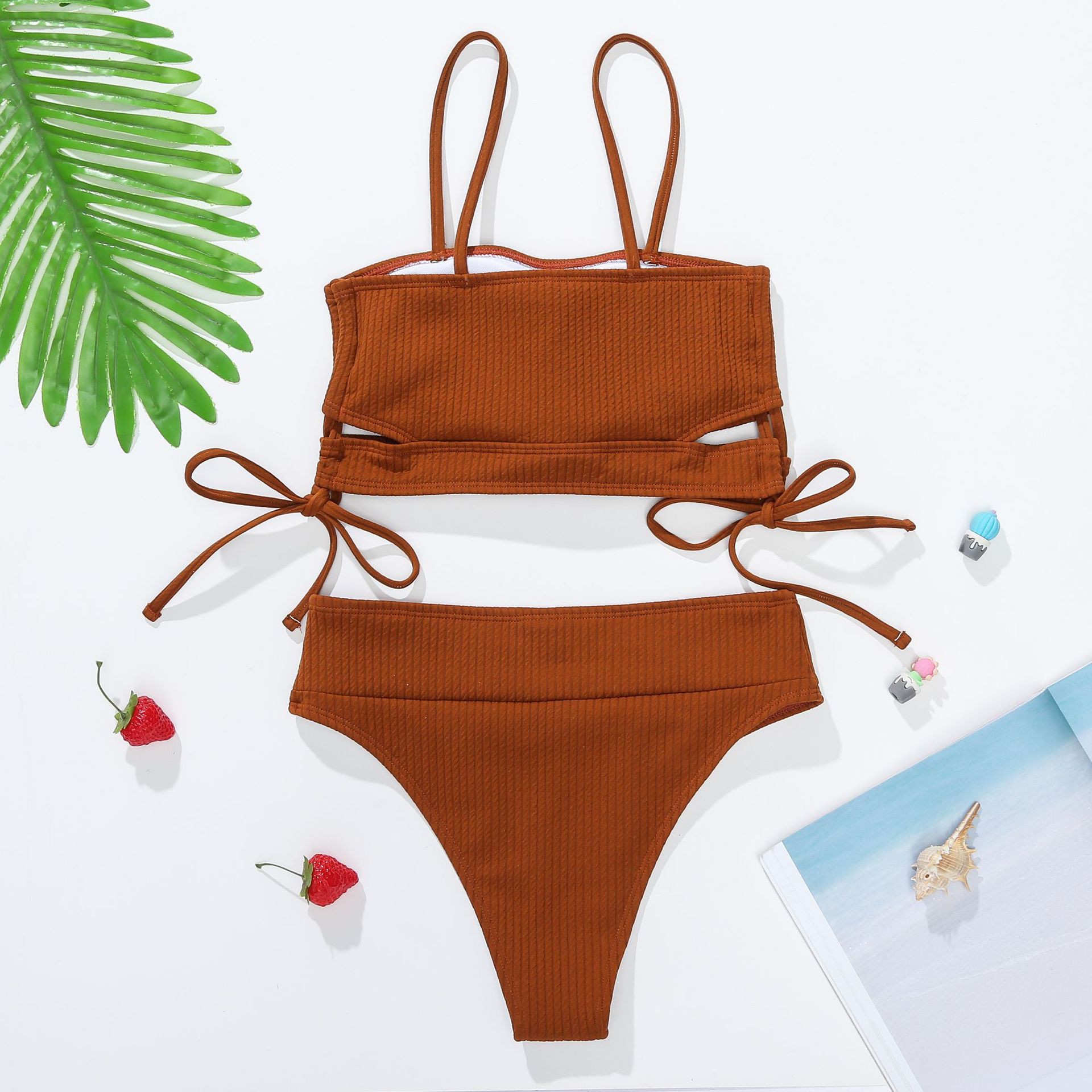 Bikini Hai Mảnh Màu Trơn Gợi Cảm Cho Nữ | BigBuy360 - bigbuy360.vn