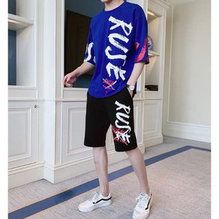 [Xả Kho] Set Bộ Đồ Nam Thời Trang Đi Chơi MUNIKIO-Đỏ Phong Cách Hàn Quốc Cực Ngầu [LNH Fashion💟]