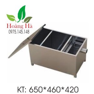 Bể tách mỡ 100l, bẫy mỡ 100l, bẫy mỡ inox 100l