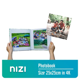 EVoucher-Nizi In Photobook Size 25 x 25 (cm) in 4K-In trên ứng dụng Nizi