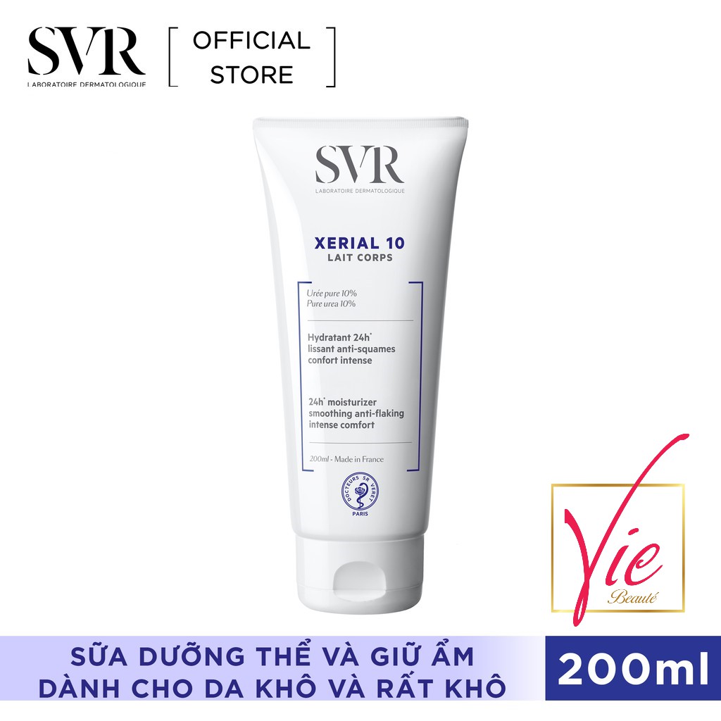 Sữa Dưỡng Thể Và Dưỡng Ẩm SVR Xérial 10 Lait Corps 200ml