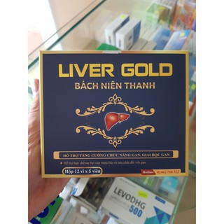 Bổ gan Liver Gold ( Bách Niên Thanh ) - Bảo vệ tế bào gan, thiệt nhiệt, giải độc