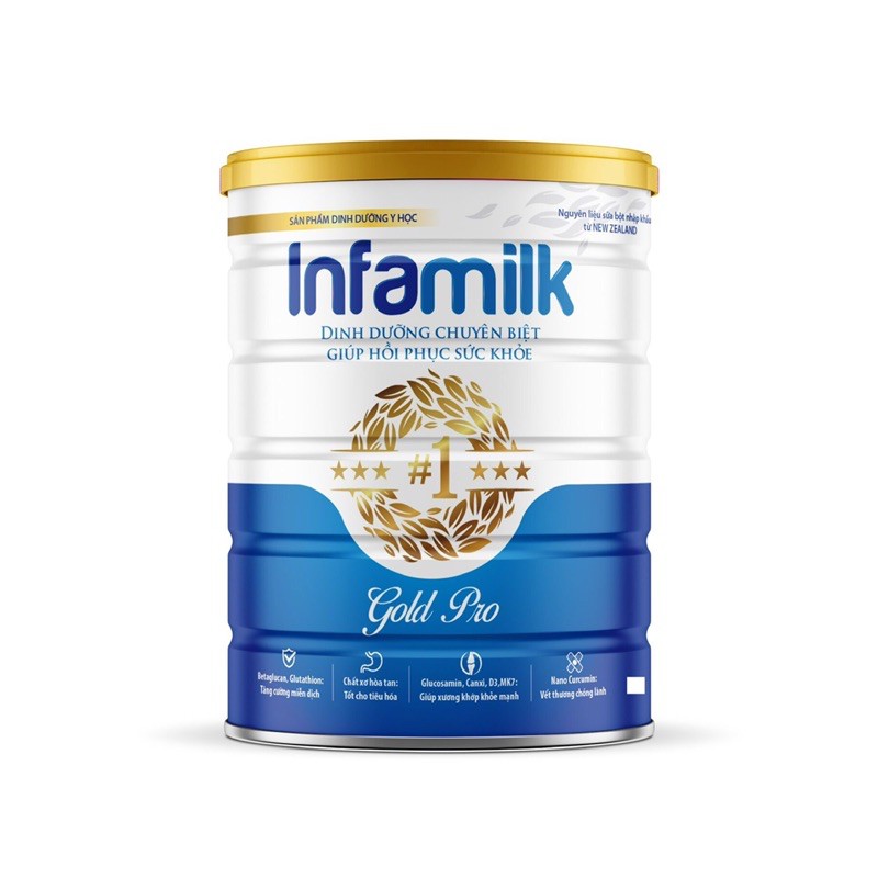 Sữa bột chuyên biệt giúp hồi phục sức khoẻ Infamilk Gold Pro 400 gam thumbnail