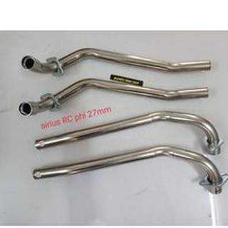 Cổ pô xe sirius inox 304 phi 27mm