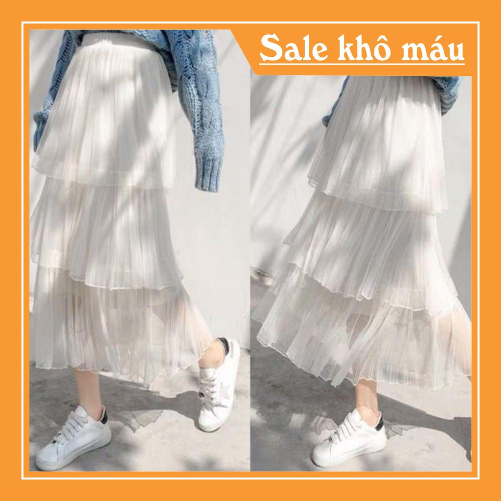12C22B1 Chân váy tulle công chúa 3 tầng siêu siêu đẹp, lưng thun freesize, vải tuyn cao cấp đẹp y hình