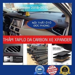 Thảm Taplo Ô Tô  Mitsubishi Xpander Da Cacbon 3 Lớp Đức Phong, Chống xước, Chống Nóng, Bảo Hành 12 Tháng Lỗi 1 Đổi 1