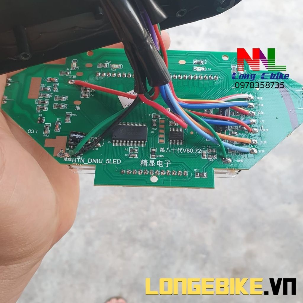 Đồng hồ xe điện 48-72v VOTOL, APT