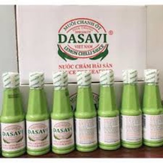 MUỐI CHANH ỚT XANH CHẤM HẢI SẢN DASAVI 260gr - Lốc 6 chai