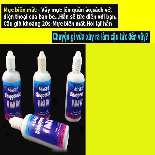 MỰC BIẾN MẤT còn ít hàng  [ LẺ=SỈ ]