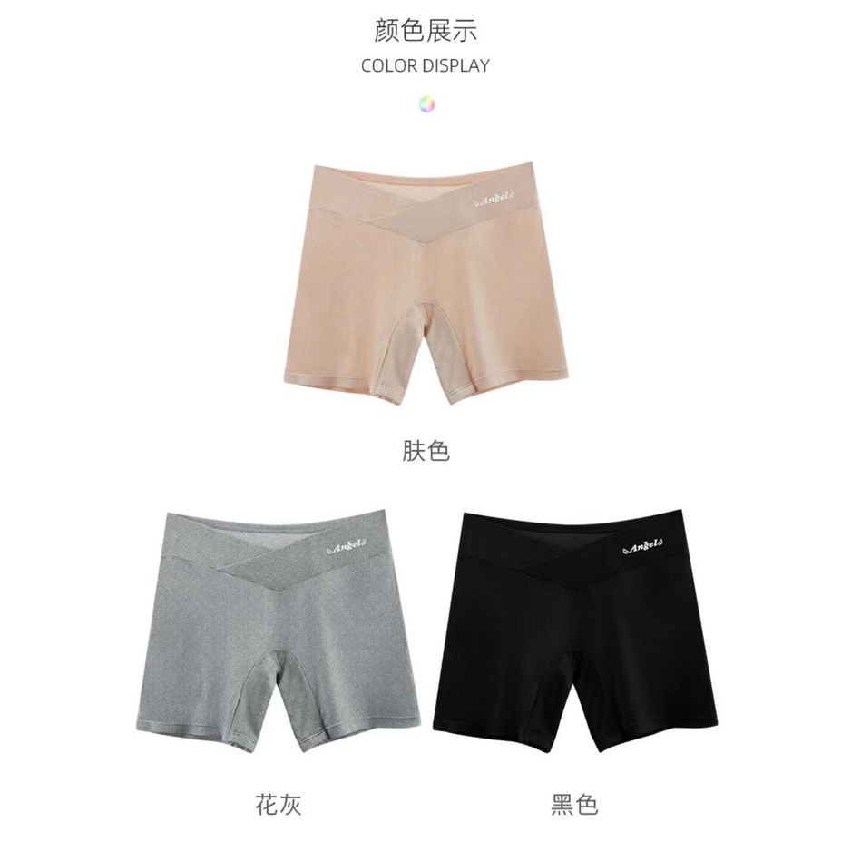 Quần váy bầu cạp chéo angle, thoáng mát, mềm mịn, kháng khuẩn, khử mùi, thoải mái suốt thai kỳ - QVB2