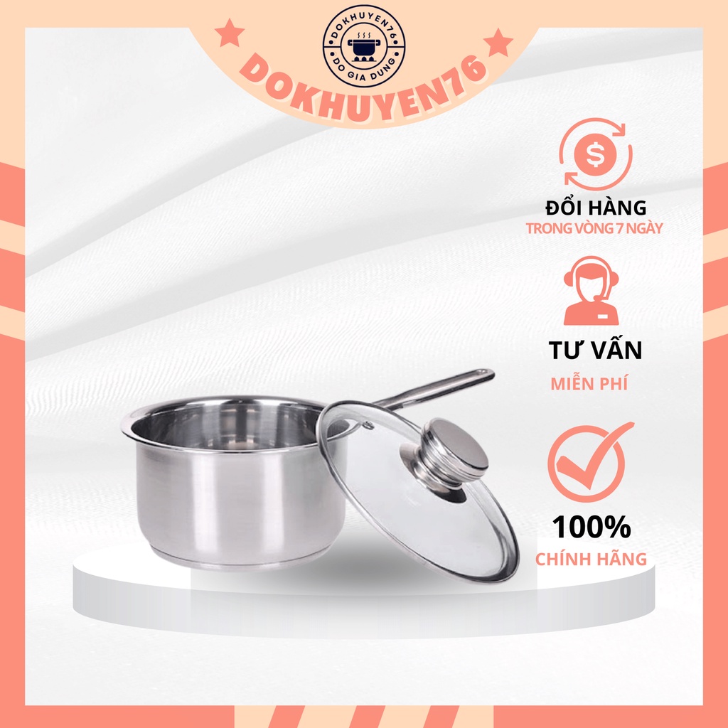 Nồi quánh nấu bột, nồi inox Cavalli CAO CẤP cho trẻ em