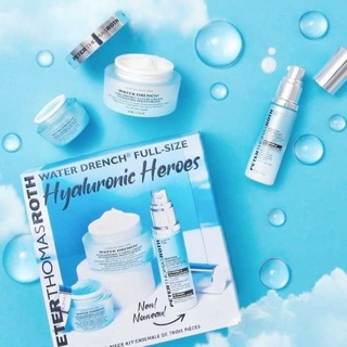 Set dưỡng da Peter Thomas Roth gồm kem dưỡng, serum cấp nước, serum mắt