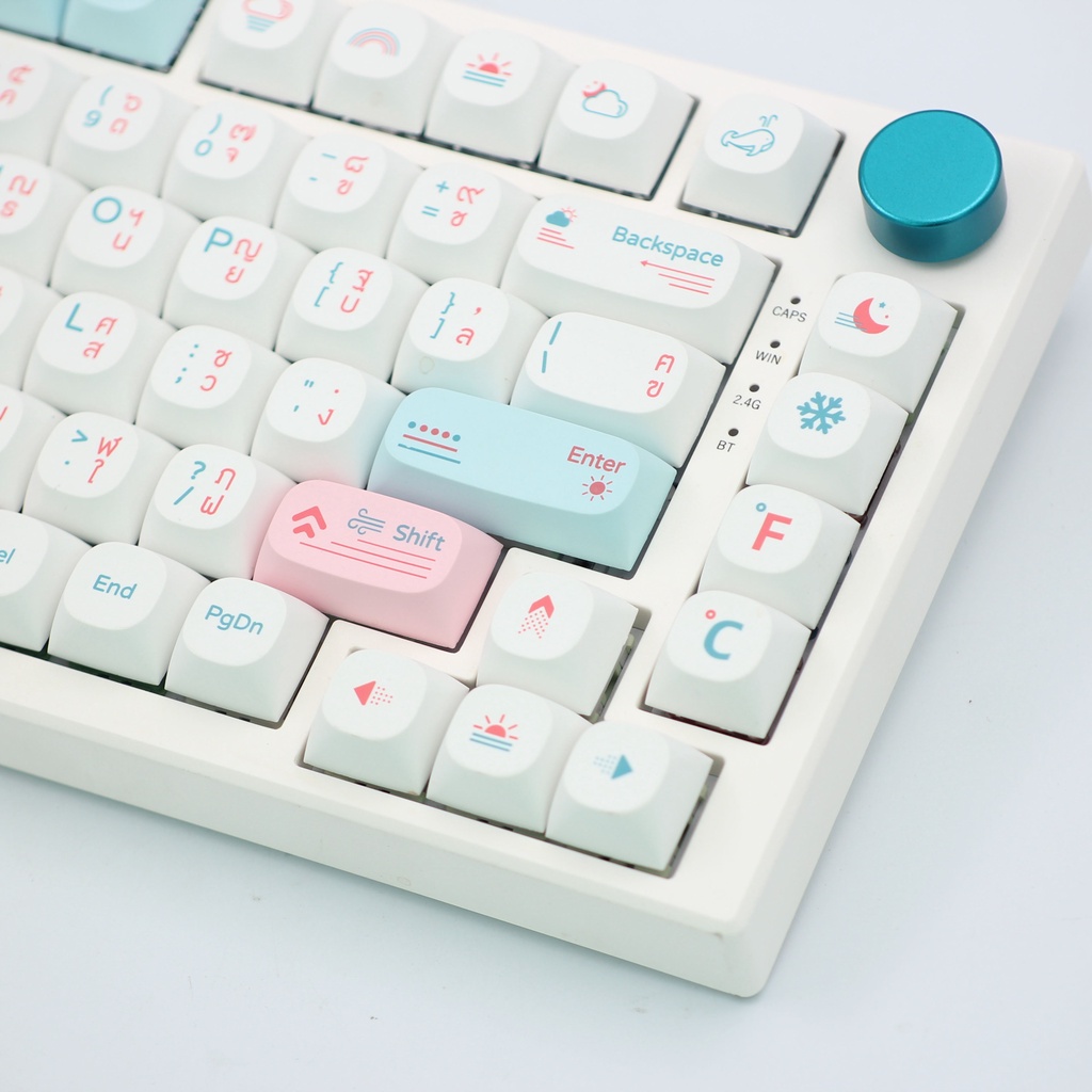 Bàn Phím 132 Phím RK60 / 70 / 80 / 100 / 108 Bằng Nhựa PBT Kiểu Nhật Bản / Thái Lan Độc Đáo