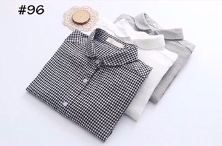 Sơmi Oversize cổ sen (hình thật sản phẩm)