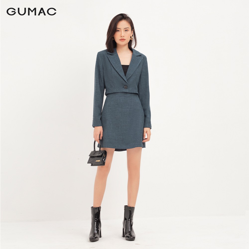 Chân váy nữ dáng A GUMAC VA1264 | BigBuy360 - bigbuy360.vn